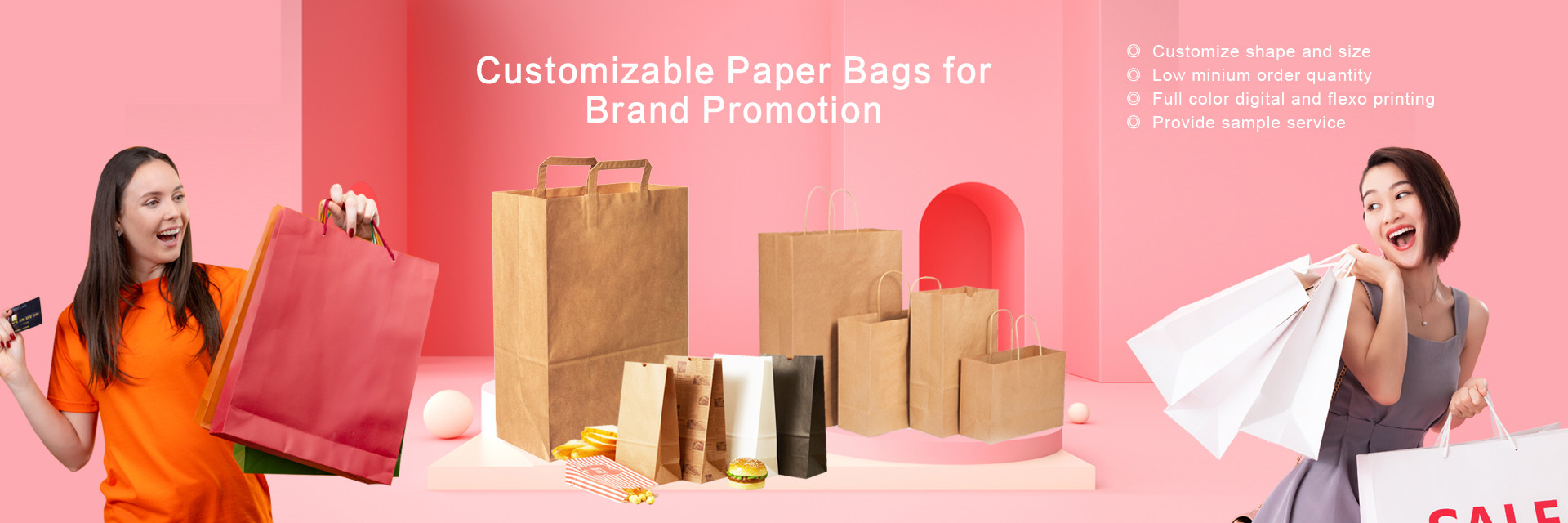 quality Custom Kraft Paper Bags factory
